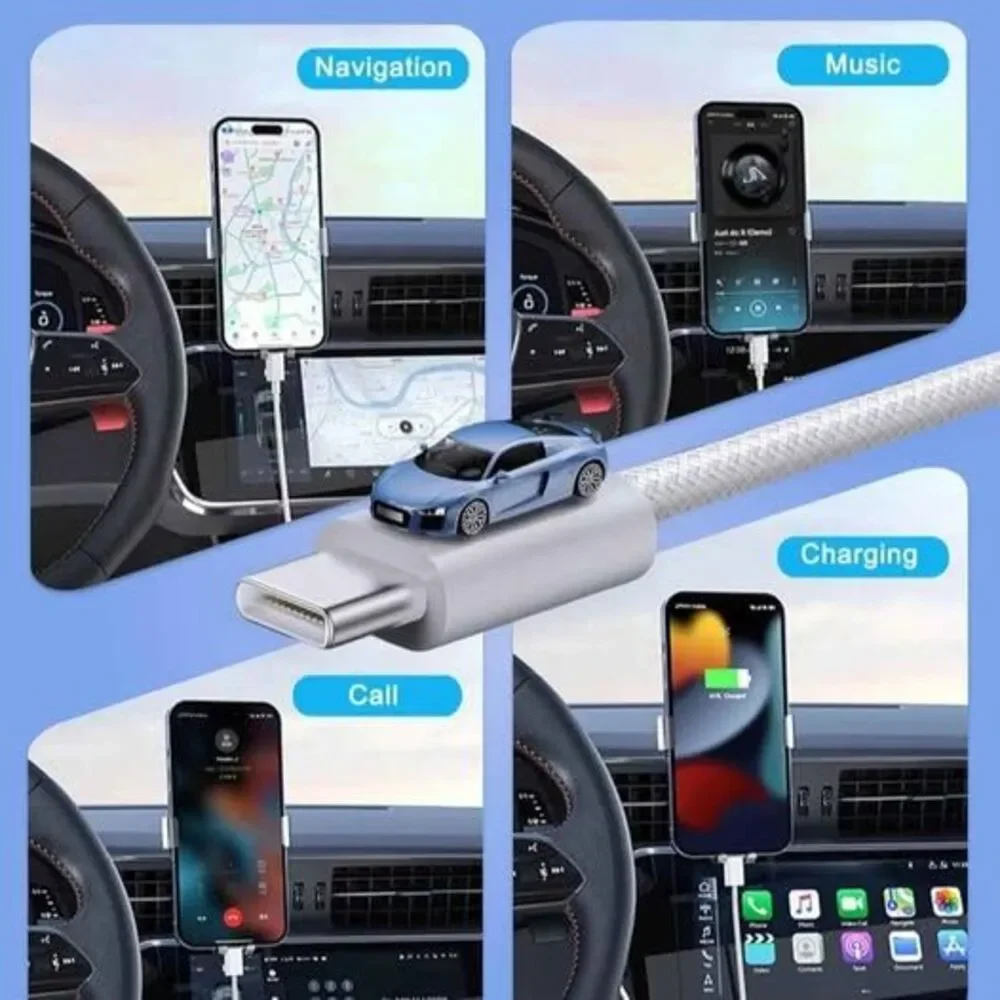 5 Car Carplay Cables